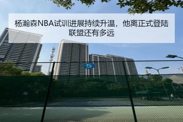 杨瀚森NBA试训进展持续升温，他离正式登陆联盟还有多远